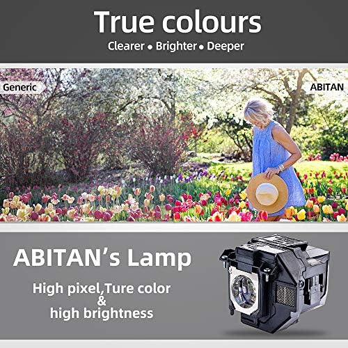 Abitan v13h010l96 lâmpada projetor para elplp96 para epson powerlite home cinema 2100 2150 1060 660
