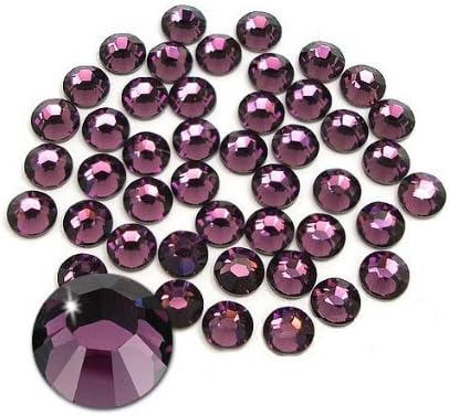 Jollin Hot Fix Rhinestones Flatback Diamantes Gems 6.4mm
