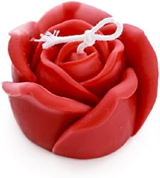 3D Rose Soap Cera Cera derretia de silicone molde de chocolate mousse bolo de decoração de resina resina aroma