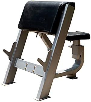 Fitness Youth® Preacher Curl Banco de Peso Banco Sosado Braço Isolado Barbell Dumbbell Biceps Station
