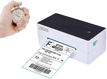 Impressora de etiqueta térmica Zeixx ZX300-impressora de etiqueta 300dpi-impressora térmica direta-impressão de alta velocidade-usada com todas as plataformas de compras-compatíveis com múltiplos softwares de impressão