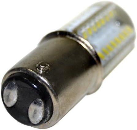 Lâmpada LED de LED HQRP 110V Branco branco para Kenmore 158.373/158.418/158.43/158.431/158.432/158.433/158.44/158.441