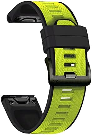 HEPUP 22 26mm Soft Silicone Sport Strap para Fenix ​​6 6x Pro Watchband Rick Release para Garmin Fenix ​​5 5x