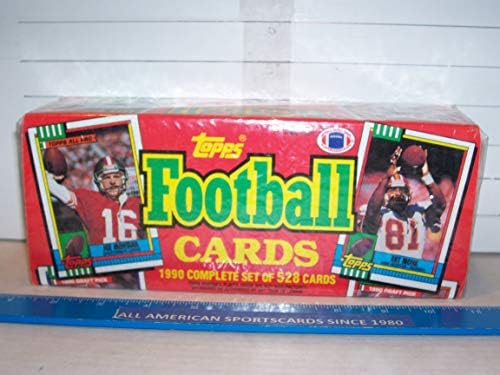 1990 Topps Football Seled Set Mint 52 Hall of Famers