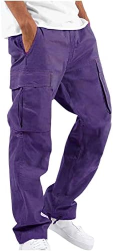 Calças de várias bolsas Hoyomi Multi-bolos de cargo ao ar livre calça de calça tática Tactical