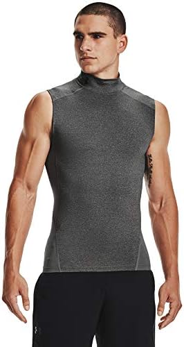 Under Armour masculina compressão de gabinete de calor masculino sem mangas sem mangas