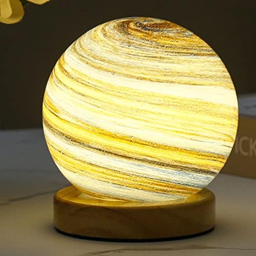 Lâmpada de lua leve da Luz do Planeta de Galaxia 3D, presentes de bolas leves à noite, lâmpada