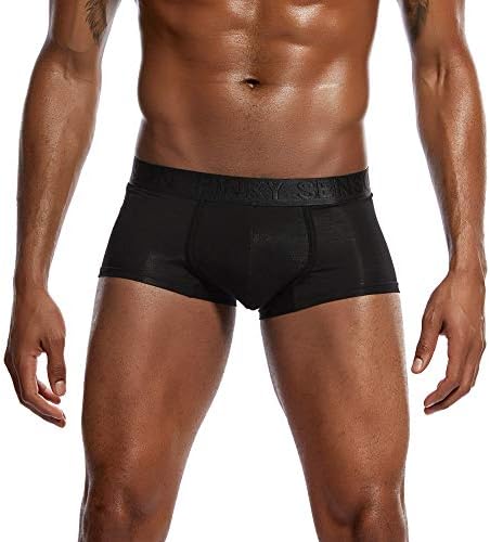 Mens Trunk Underwear bolsa de roupas íntimas boxeador impresso cuecas bulge shorts cuecas homens