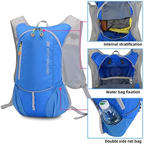 Hidratação ao ar livre Backpack Vest Sport Camping Camping Rucksack com 2L de bexiga aquática de caminhada