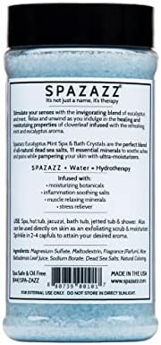 Spazazz eucalipto spa e cristais de banho
