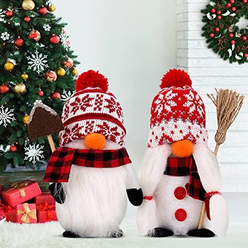 Gnome Gifts for Women - Decoração de Gnomos de Natal para Casa, 2 Pacote de Christmas Gnomos Setores