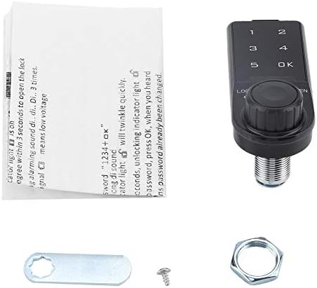 Kit de bloqueio de gabinete eletrônico, entrada de senha digital Touch Touch Teck Lock, armário de