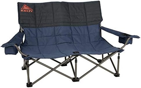 Cadeira de acampamento de assento de amor baixo Kelty - cadeira portátil e dobrável para festivais, camping