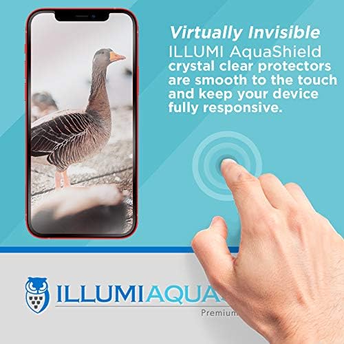 Illumi Aquashield Screen Protector Compatível com Apple iPhone 12 OND-Bubble Definition Clear
