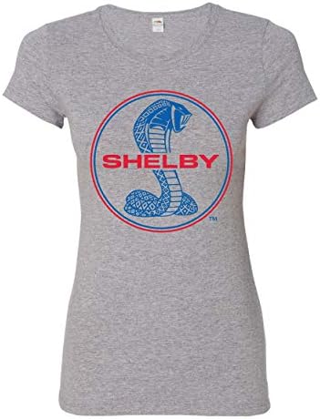 Shelby Cobra Ford Mustang Camiseta feminina American Muscle Ford Racing Shirt