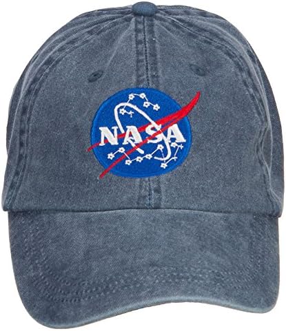 e4hats.com NASA Insignia bordada tampa lavada