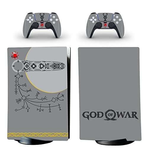 Para PS5 Disc - Game God The Best Of War PS4 - PS5 Skin Console & Controllers, Skin Vinyl para PlayStation