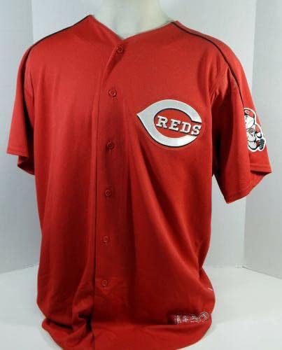 2003-06 Cincinnati Reds Tim Naehring #2 Jogo usou Jersey Red Ex ST BP 50 DP16585 - Jogo usado