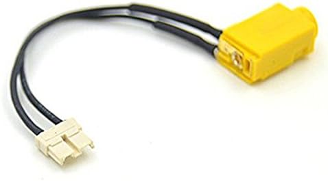 Substituição Amarelo DC DC Charging Interface Plug Porta Jack Socket para Sony PSP 2000 3000 Parte