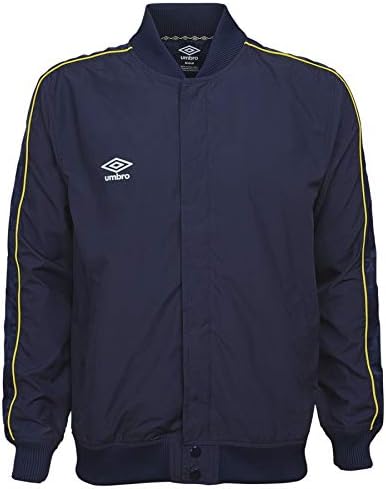 Jaqueta de logotipo da Premier League da Umbro Men, Marinha/Mar da Marinha
