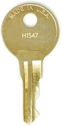 Hirsh Industries H1530 Chaves de substituição: 2 teclas