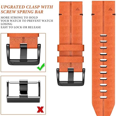 OUTVI 26 mm Strap para Fenix ​​7 7x 6x Pro 5x Plus 3HR Descent Mk1 Sport Watch Band Raple Strap