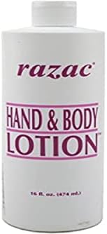 Loção de mão e corpo Razac, 16 fl oz