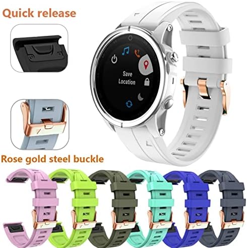 Hwgo Smart Watch Band Strap para Garmin Fenix ​​7s/5s/5s Plus/6s/6s Pro Quick Libere EasyFit D2 Delta