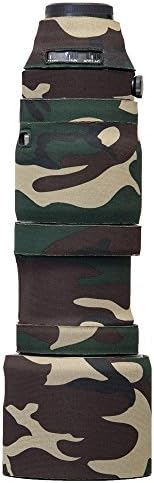 Lenscoat Neoprene Tampa para Fuji 100-400mm f/4,5-5.6 R LM OIS WR, Forest Green Camo