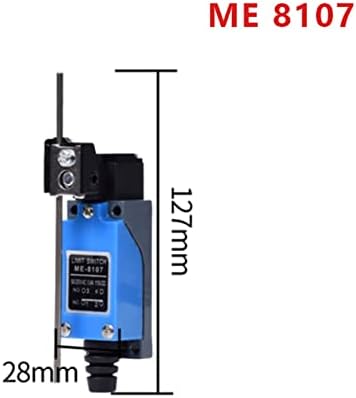 HIGH 1PCS ME Série Limite interruptor rotativo alavanca de rolo ajustável Movimento à prova d'água 8104