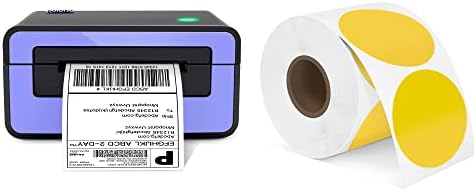 Impressora de etiqueta de remessa Purple, Polono 4x6 Térmica Label Impressora para pacotes de remessa, fabricante