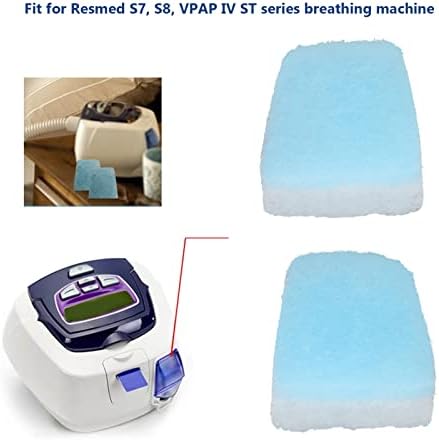 Filtro de máquina respiratória, 2pcs Filtro de máquina de respiração portátil Filtro de algodão Eco para S8