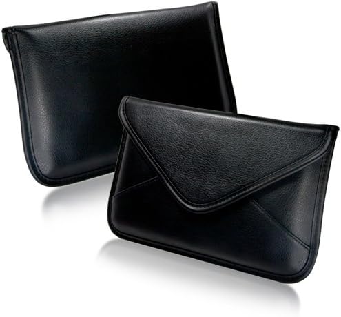 Caixa de ondas de caixa compatível com Garmin Drivesmart 66 - Bolsa mensageira de couro de elite, design