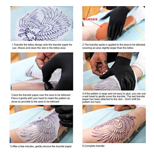 60G Tattoo Transfer Soop, Tattoo Supplies Stencil Spencil Transfer Gel Cream Paste Papel e Kit Equipment Tattoo