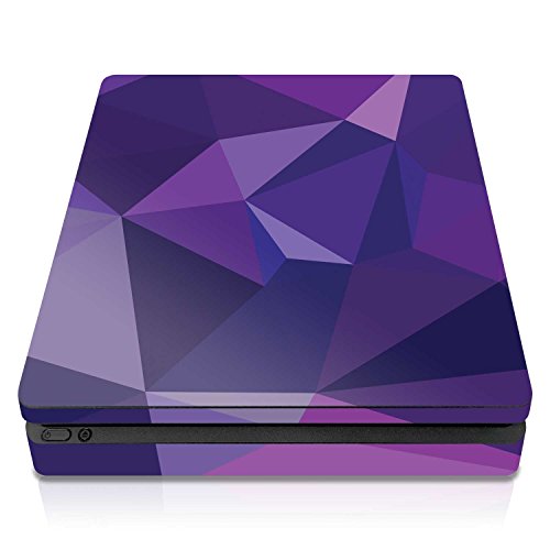 Controller Gear Ps4 Slim Console Skin - Purple Poly Horizontal - PlayStation 4