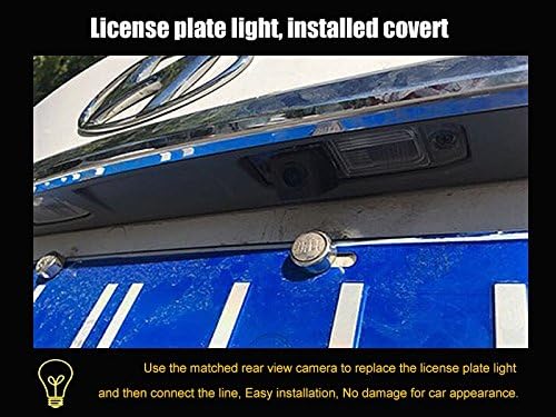 Reverse de backup de câmera / câmera de estacionamento / hd ccd rca ntst pal / placa lâmpada lâmpada para Chevrolet