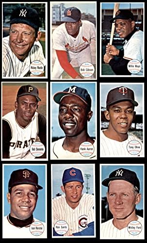 1964 Topps Giants Baseball Completo Conjunto Ex/Mt+