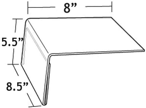 Azar exibe 142703 Largura de 8,5 polegadas por um suporte de plataforma de altura de 5,5 polegadas de altura,