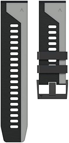 Fndwj 22 26mm Silicone Quickfit Watch Band tira para Garmin Fenix ​​7 7x 6x 6Pro Epix EasyFit Band Fenix5 5x