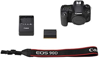Câmera Canon DSLR [EOS 90D] com Wi-Fi integrado, Bluetooth, Processador de imagem Digic 8, vídeo em 4K,