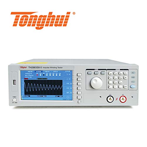 TH28883S8-5 Testador de enrolamento por impulso, pode testar o valor mínimo de indutância de 10mh, 8 canais