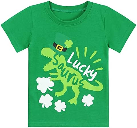 Camisas do dia de São Patrício Camisetas de trevo camisetas irlandesas shamrock de manga curta