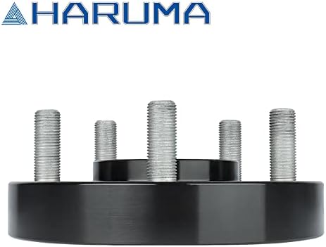 Haruma 4pcs 1 Espessura espaçadores de rodas centradas hubcentric 5x114.3mm Padrão de solteira de