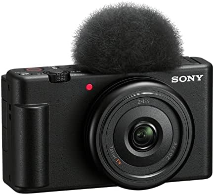 Câmera Sony ZV-1F VLOG para criadores de conteúdo e pacote de vloggers com kit de acessórios VLogger,