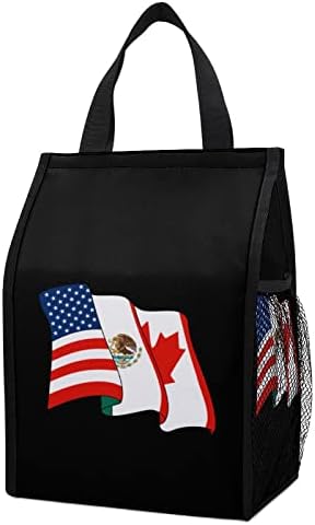 Bolsa de lancheira impressa mexicana do Canadá mexicano americano