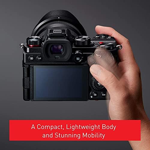 Panasonic Lumix S5 Câmera sem espelho e Lumix S 20-60mm f3.5-5.6 l Montagem lente intercambiável
