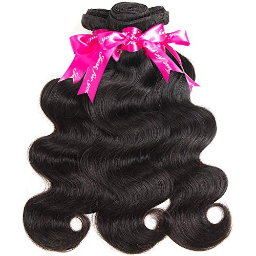 Beleza princesa cabelos brasileiros onda 3 feixes 16 18 20 polegadas 10a pacote de tecedão de cabelo