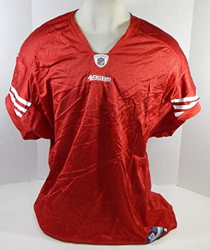 2010 San Francisco 49ers Blank Game emitiu Red Jersey Reebok XXXL DP24128 - Jerseys de jogo NFL não assinado