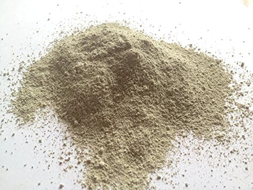 Bentonita argila em pó comestível natural para comer e desintoxicação facial, 4 oz