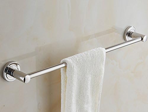 Omoons aço inoxidável barra/poste prolongado/haste única/toalha de haste/toalha/banheiro/30cm